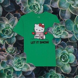 Target Green Hello Kitty Short Sleeve Tee